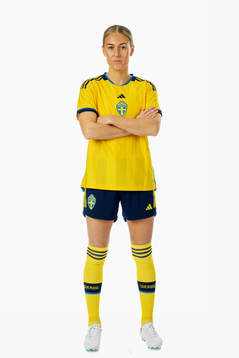 Emma Kullberg of the Swedish women's national football team