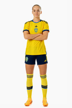 Hanna Lundkvist of the Swedish women's national football