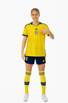 Emma Kullberg of the Swedish women's national football team