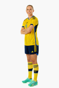 Jonna Andersson of the Swedish women's national football