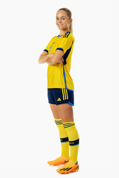 Hanna Lundkvist of the Swedish women's national football