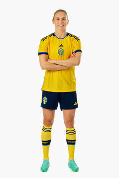 Jonna Andersson of the Swedish women's national football