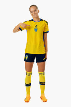 Hanna Lundkvist of the Swedish women's national football
