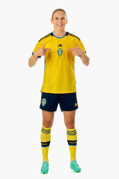 Jonna Andersson of the Swedish women's national football