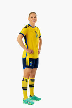 Jonna Andersson of the Swedish women's national football