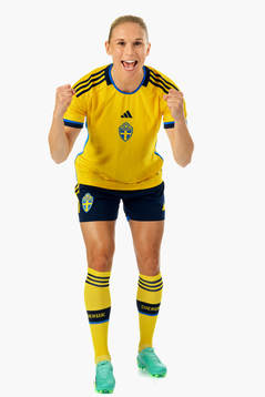Jonna Andersson of the Swedish women's national football