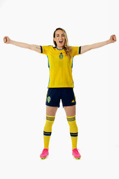 Kosovare Asllani of the Swedish women's national football
