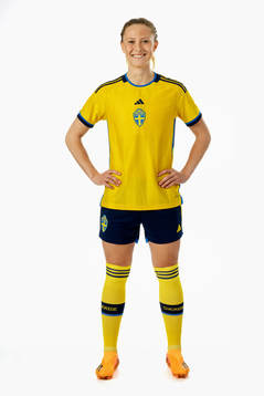 Rebecka Blomqvist of the Swedish women's national football