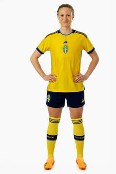Rebecka Blomqvist of the Swedish women's national football