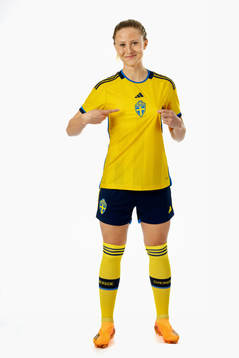 Rebecka Blomqvist of the Swedish women's national football