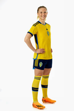 Rebecka Blomqvist of the Swedish women's national football
