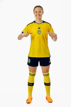 Rebecka Blomqvist of the Swedish women's national football