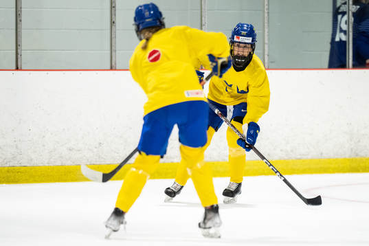 Fanny Rask of Sweden at a practice session