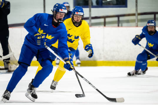 Paula Bergström of Sweden at a practice session