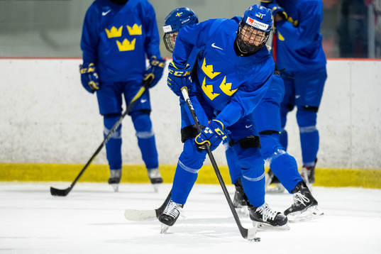 Josefin Bouveng of Sweden at a practice session