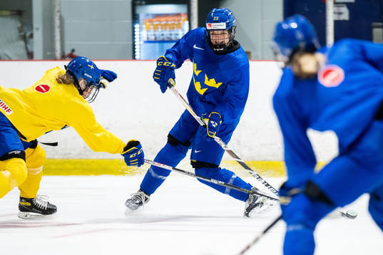 Ebba Hedqvist of Sweden at a practice session