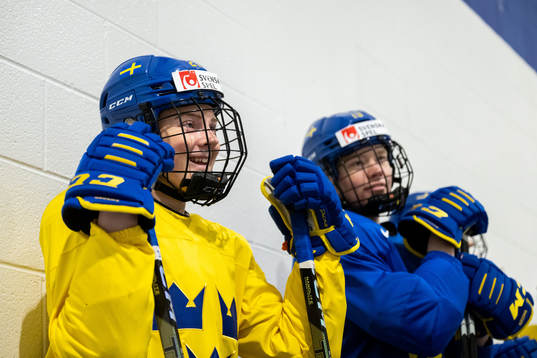 Lova Blom of Sweden at a practice session