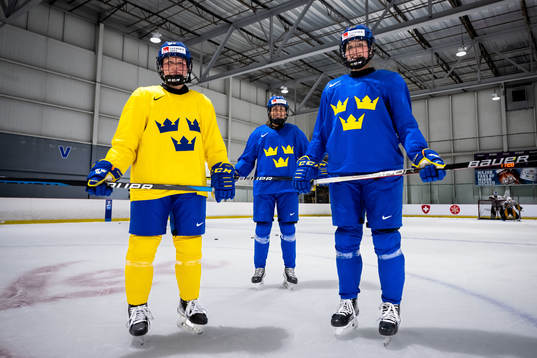 Olivia Carlsson, Anna Kjellbin and Maja Nylén-Persson of