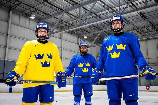 Olivia Carlsson, Anna Kjellbin and Maja Nylén-Persson of