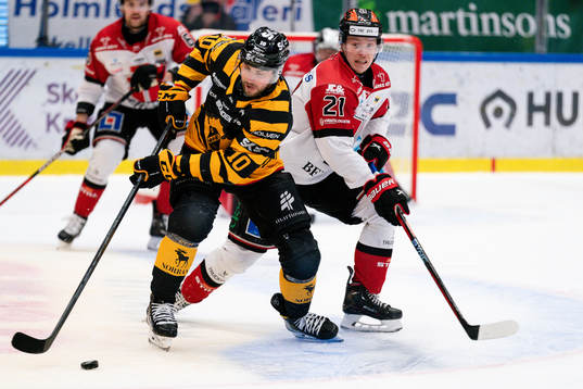 Skellefteås Joakim Lindström och Örebros Linus Öberg
