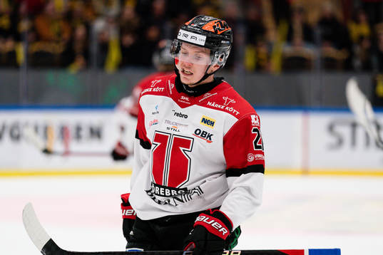 Örebros Linus Öberg deppar