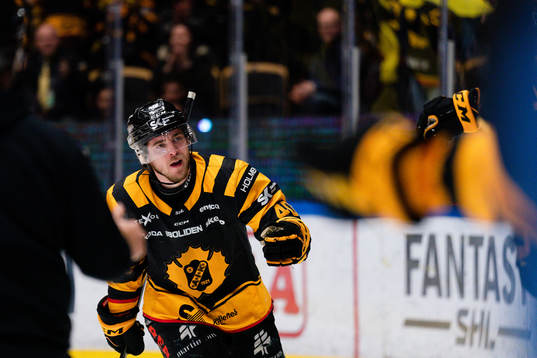Skellefteås Andreas Wingerli jublar
