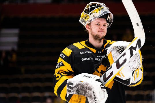 Skellefteås målvakt Linus Söderström