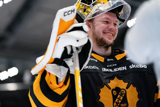 Skellefteås målvakt Linus Söderström