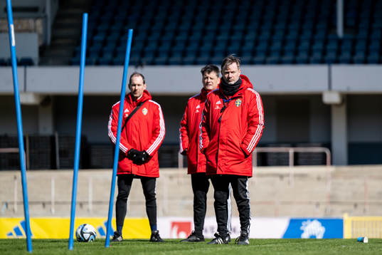 Head coach Peter Gerhardsson
