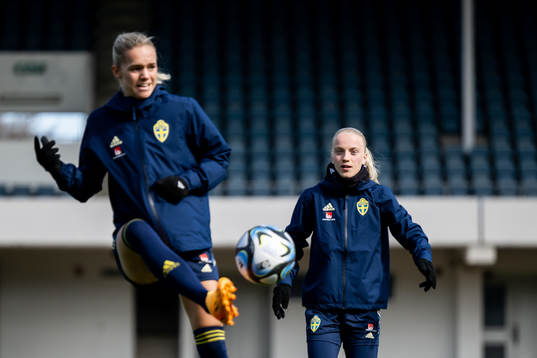 Hanna Lundkvist and Anna Sandberg