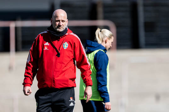Assistant coach Magnus Wikman