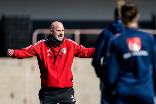 Assistant coach Magnus Wikman