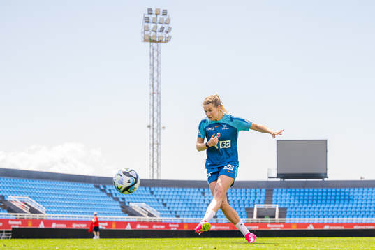 Ada Hegerberg of the Norwegian women's national football