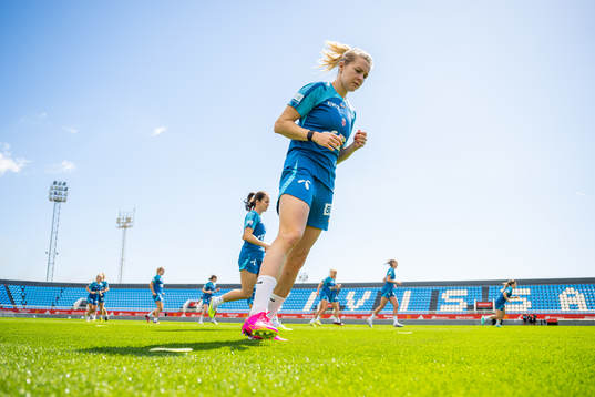 Ada Hegerberg of the Norwegian women's national football