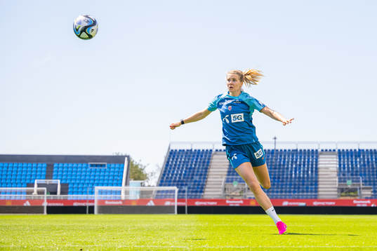 Ada Hegerberg of the Norwegian women's national football