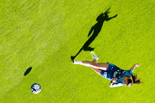 Tuva Hansen of the Norwegian women's national football team