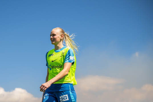 Karina Sævik of the Norwegian women's national football