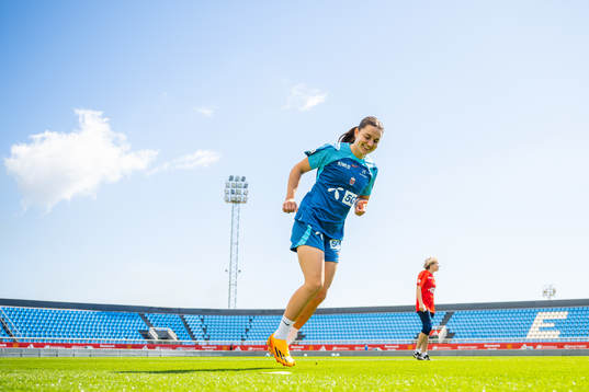 Vilde Bøe Risa of the Norwegian women's national football