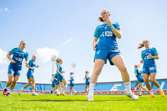 Elisabeth Terland of the Norwegian women's national