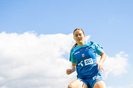 Vilde Bøe Risa of the Norwegian women's national football