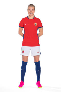Ada Hegerberg of the Norwegian women’s national football