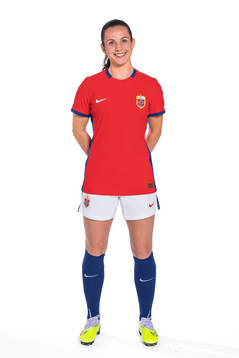 Tuva Hansen of the Norwegian women’s national football