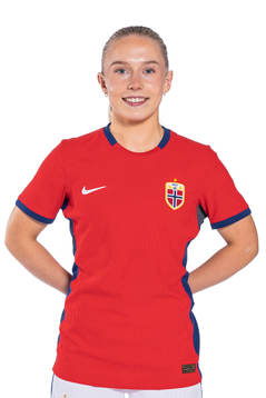 Thea Bjelde of the Norwegian women’s national football
