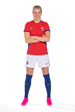 Ada Hegerberg of the Norwegian women’s national football
