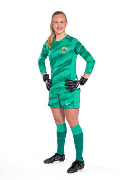 Goalkeeper Sunniva Skoglund of the Norwegian women’s