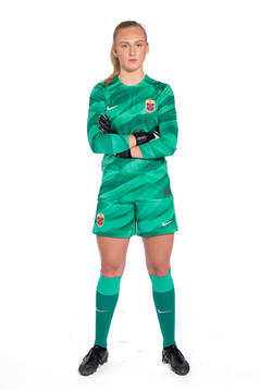 Goalkeeper Sunniva Skoglund of the Norwegian women’s
