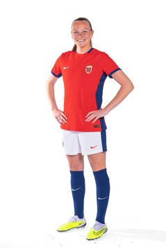 Frida Maanum of the Norwegian women’s national football