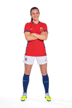 Tuva Hansen of the Norwegian women’s national football