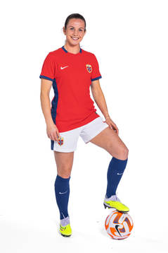 Tuva Hansen of the Norwegian women’s national football