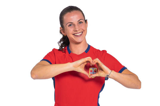 Tuva Hansen of the Norwegian women’s national football